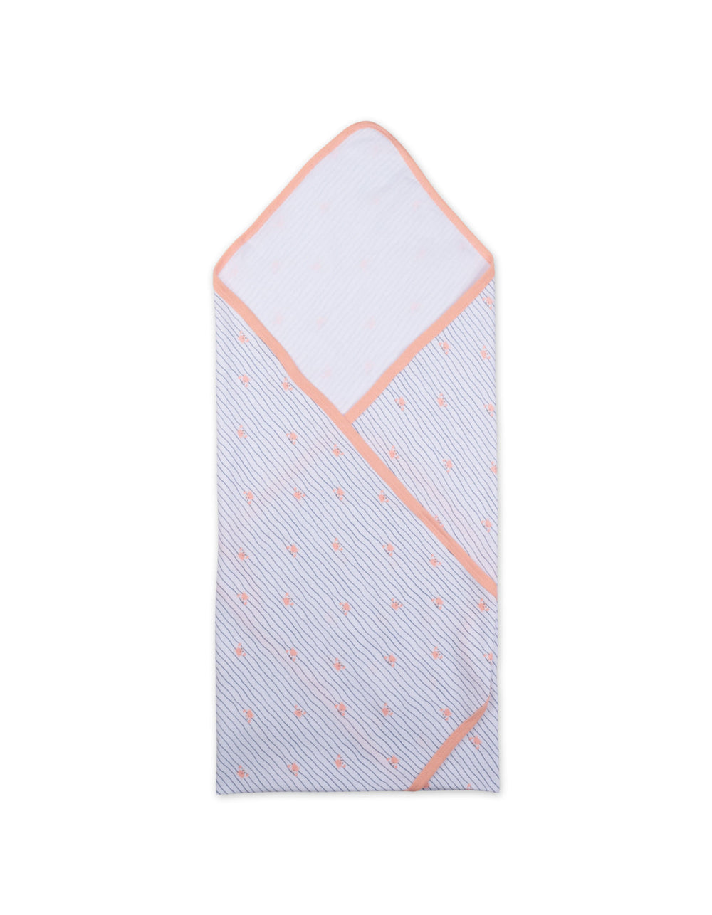 Newborn Clothing Gift Set 7 Pcs Lunch Time Peach and White at Zubaidas Official Pakistan