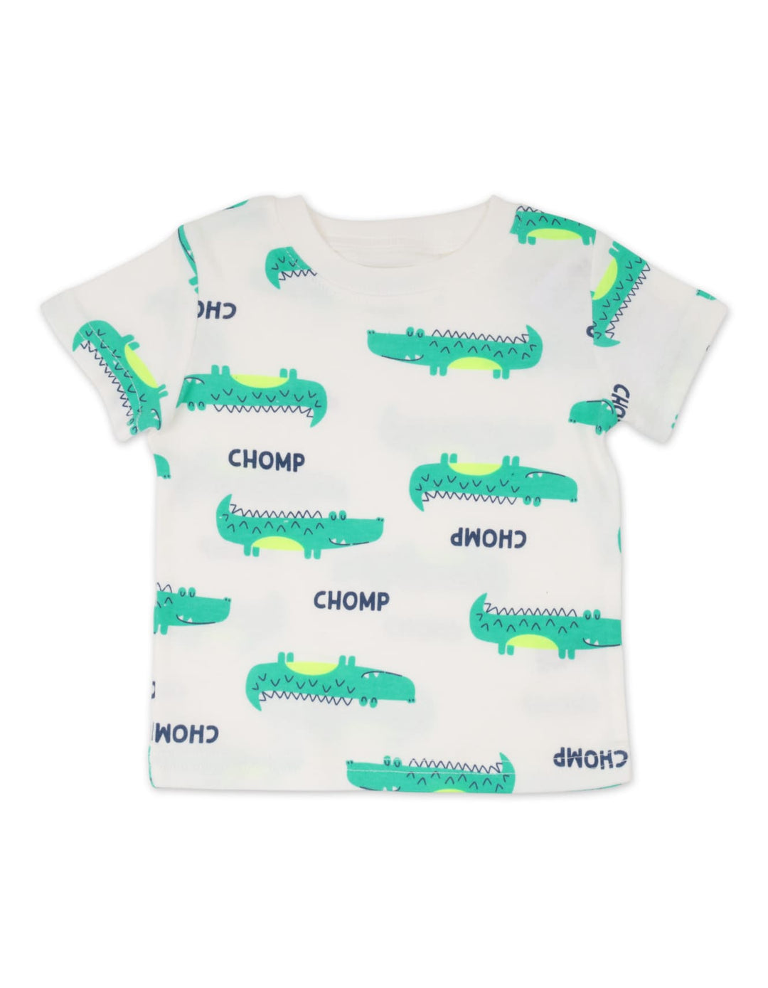 Baby Boy 2 Pcs Summer Suit Set Crocodile at Zubaidas Official Pakistan