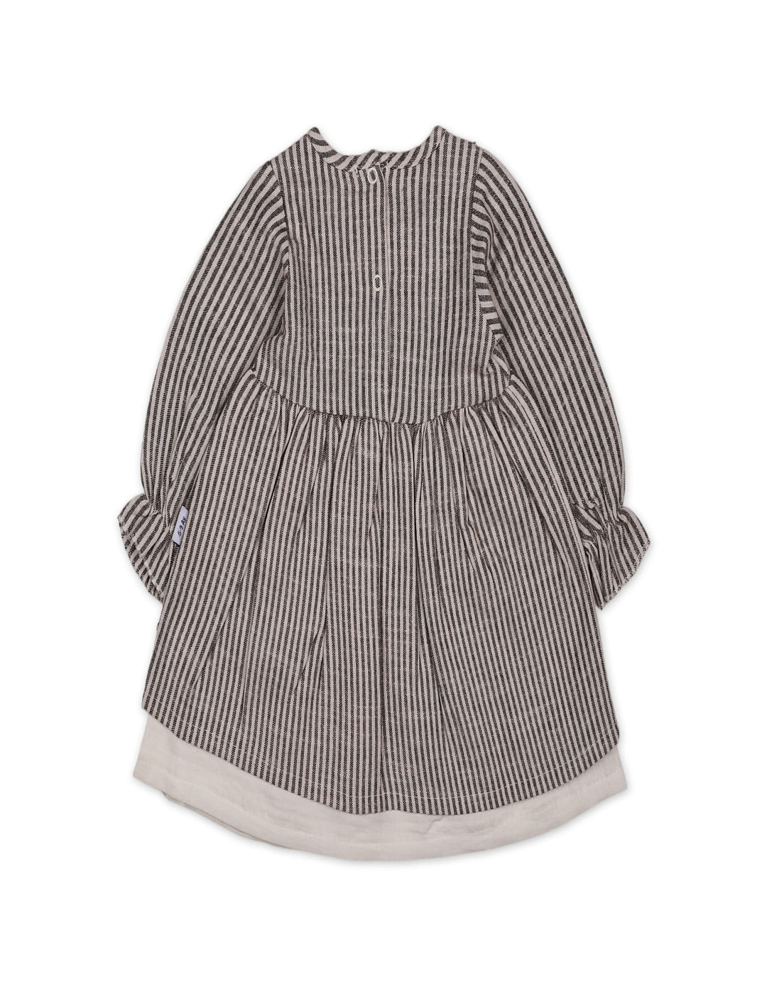 Baby Girls Winter Dress Brown Stripes at Zubaidas Online Pakistan