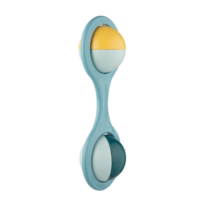 Zubaida's Canpol Babies Rattle with Rotating Elements BARBELL Turquoies - 56/153