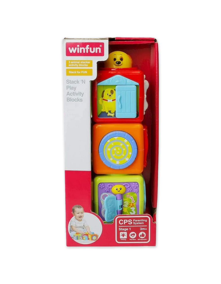 Zubaida's Winfun Stack N Play Blocks - 0613