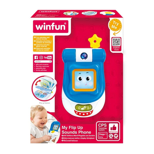 Zubaida's Winfun My Flip Up Sounds Phone 0618