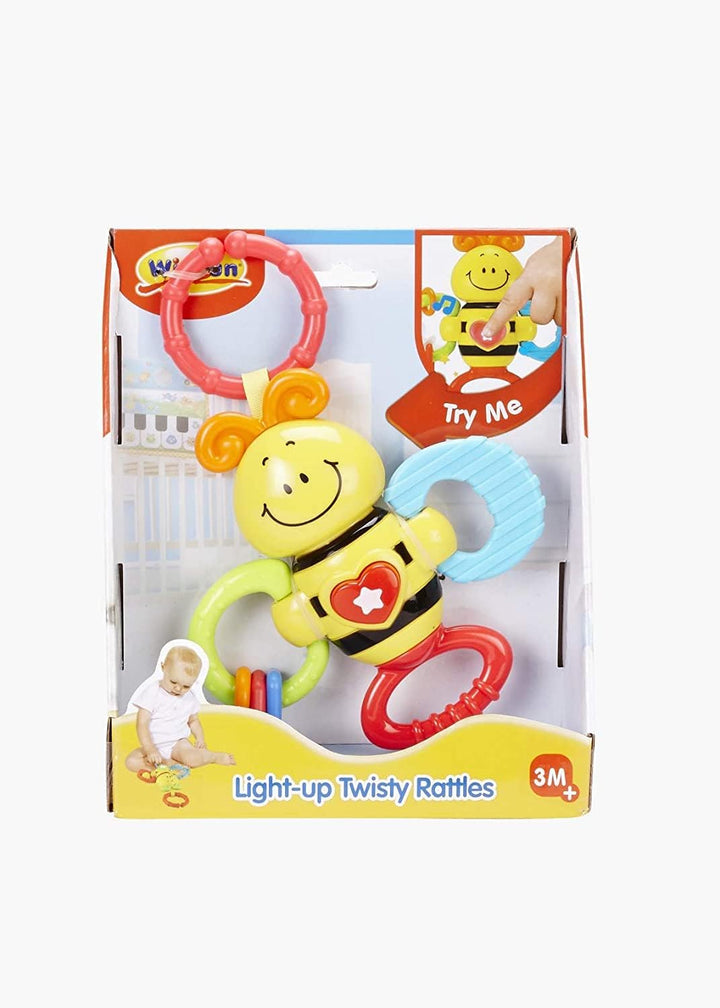 Zubaida's Winfun Light Up Twisty Rattle- Bees 0625