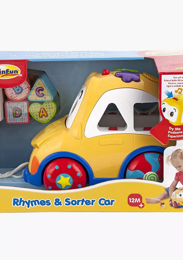 Zubaida's Winfun Rhymes & Sorter Car