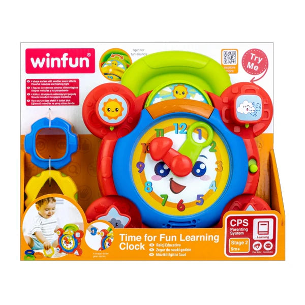 Zubaida's Winfun Learning Clock - 0675