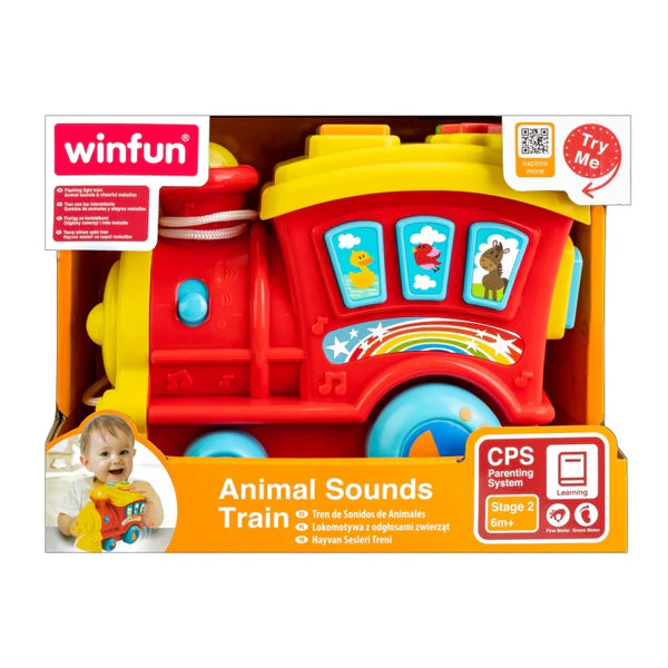 Zubaida's Winfun Animal Sound Train - 0677