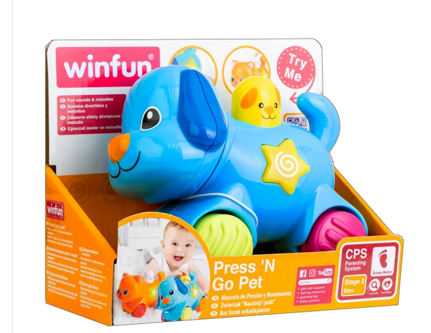 Zubaida's Winfun Press N Go Pet Puppy - 0733