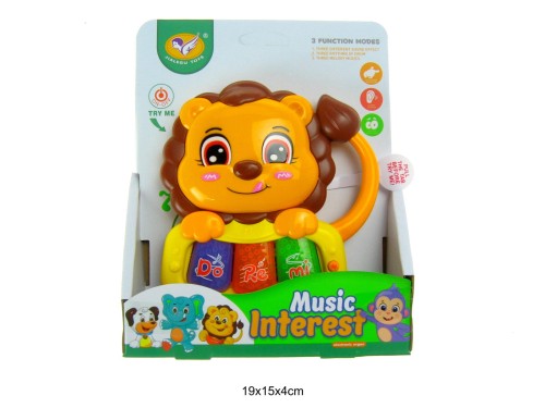 Zubaida's Musical Lion Piano - 855-54