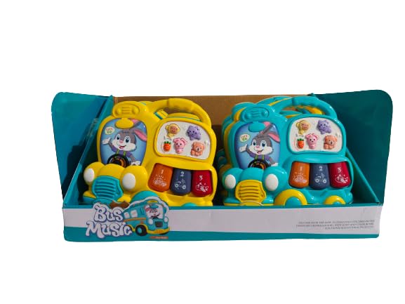 Zubaida's Musical Bus Piano Toy - 855-67