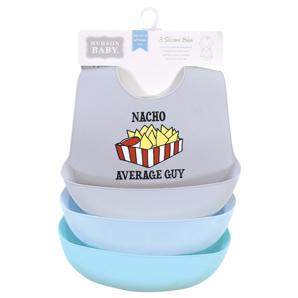 Zubaida's Bib Slicon Fast Food - Pack of 3 - Zubaidas Official™