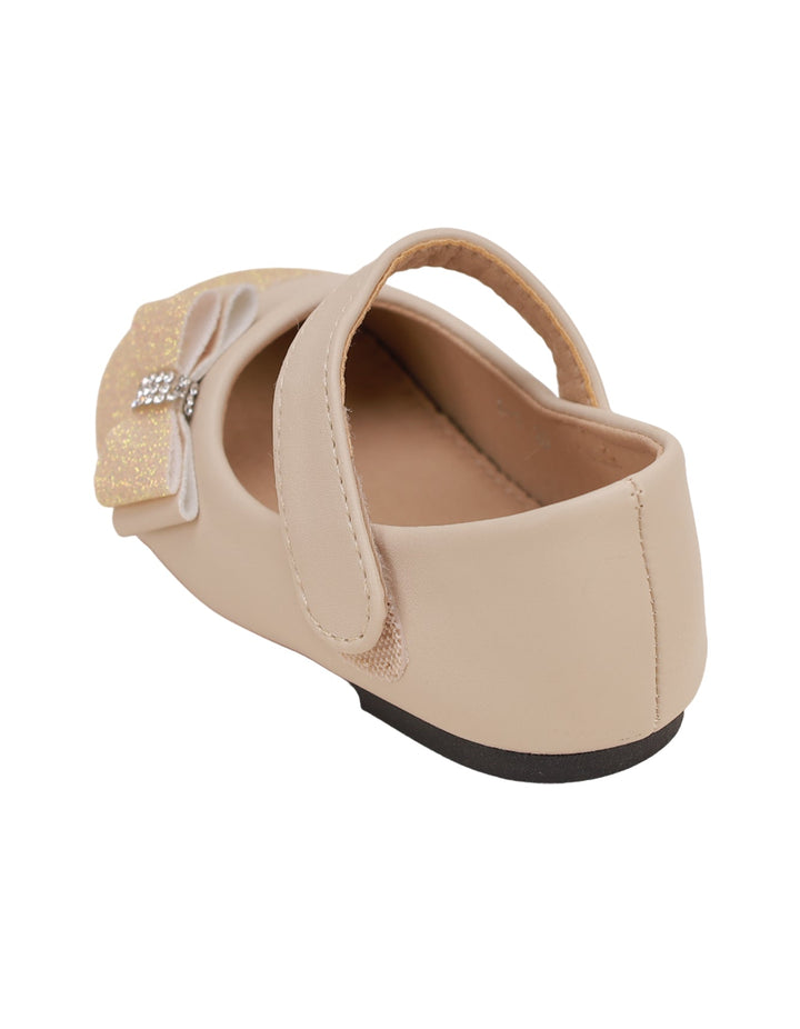 Shoes Beige with Bow for Girls - Infant