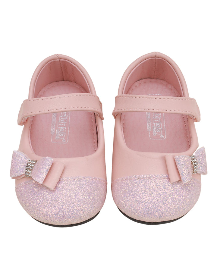 Shoes Light Pink with Bow for Girls - Infant