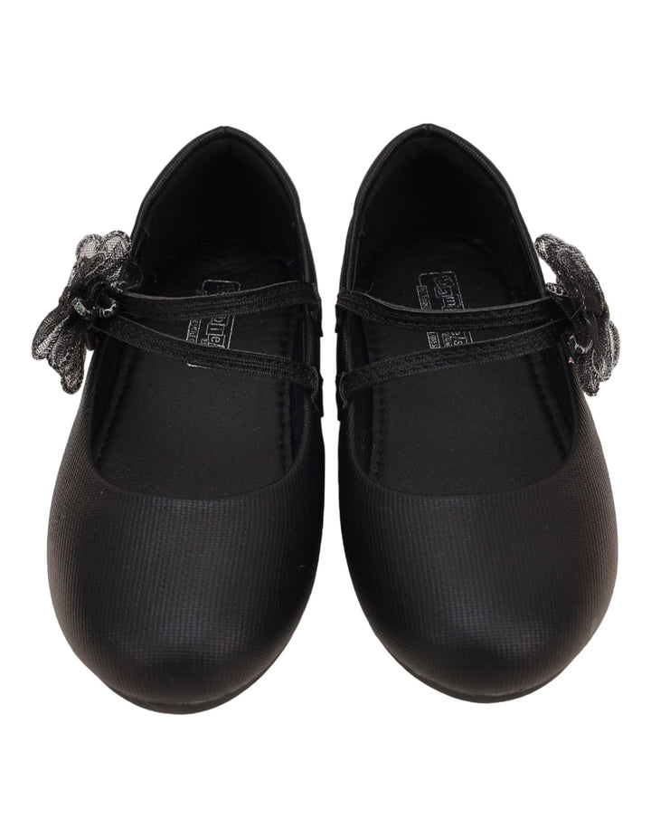 Shoes Black Bow Theme for Girls - Toddler