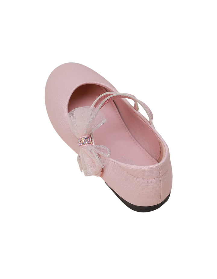 Shoes Pink with Bow Theme for Girls - Toddler