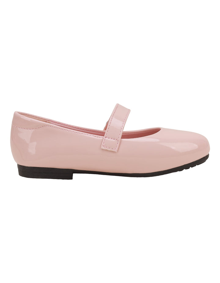 Shoes Shiny Pink with Strap - Kids