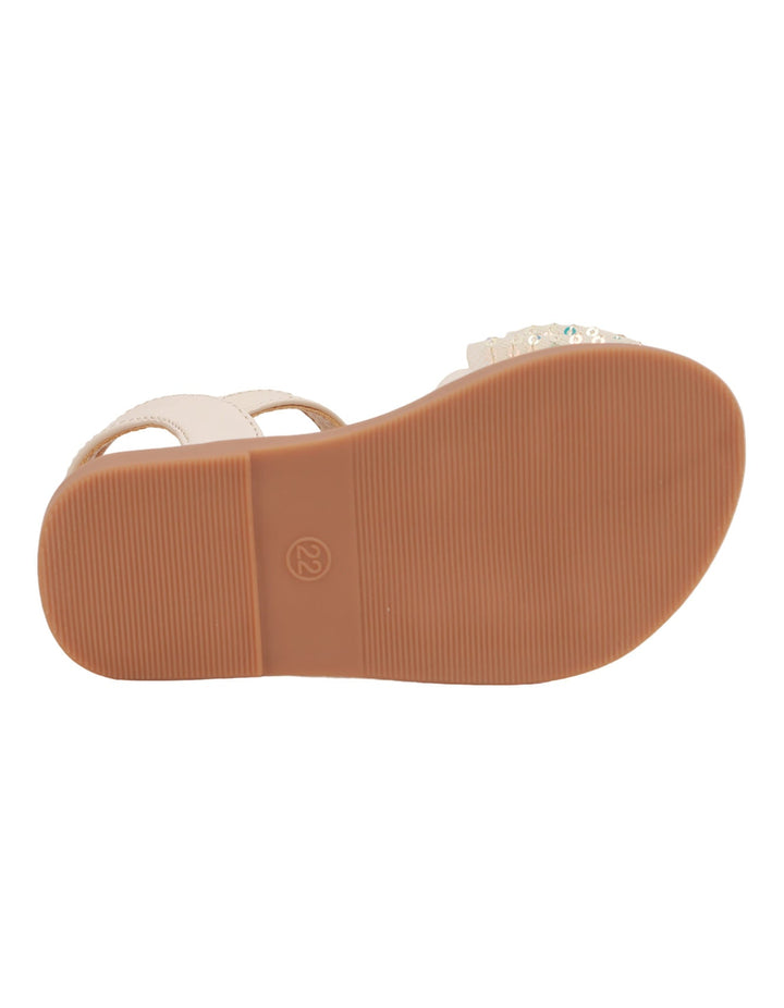 Sandal Beige with Bow for Girls - Toddler