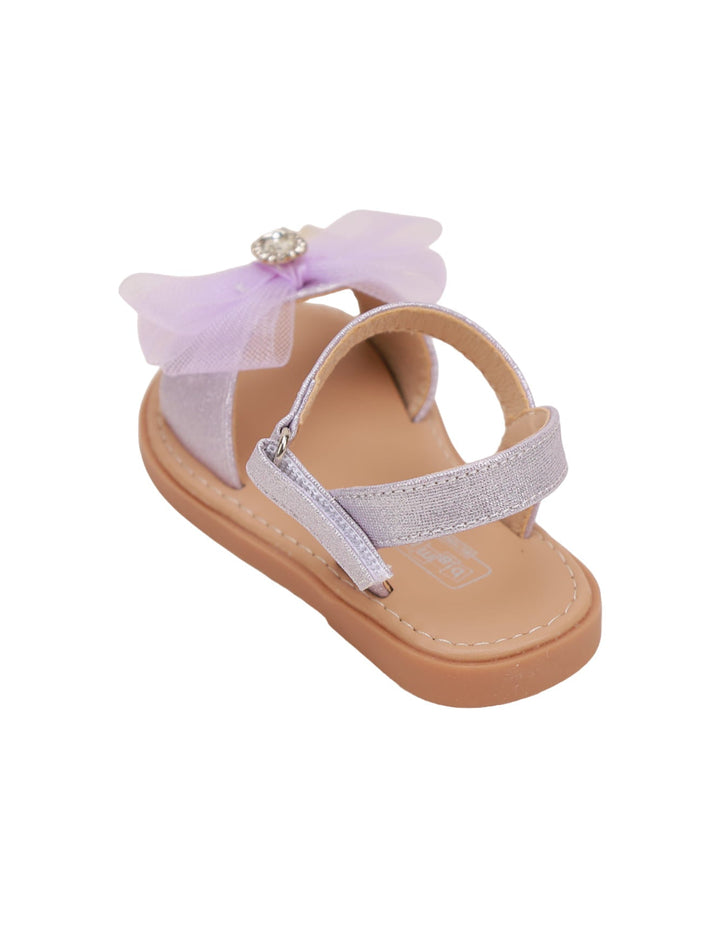 Sandal Purple with Bow for Girls - Infant