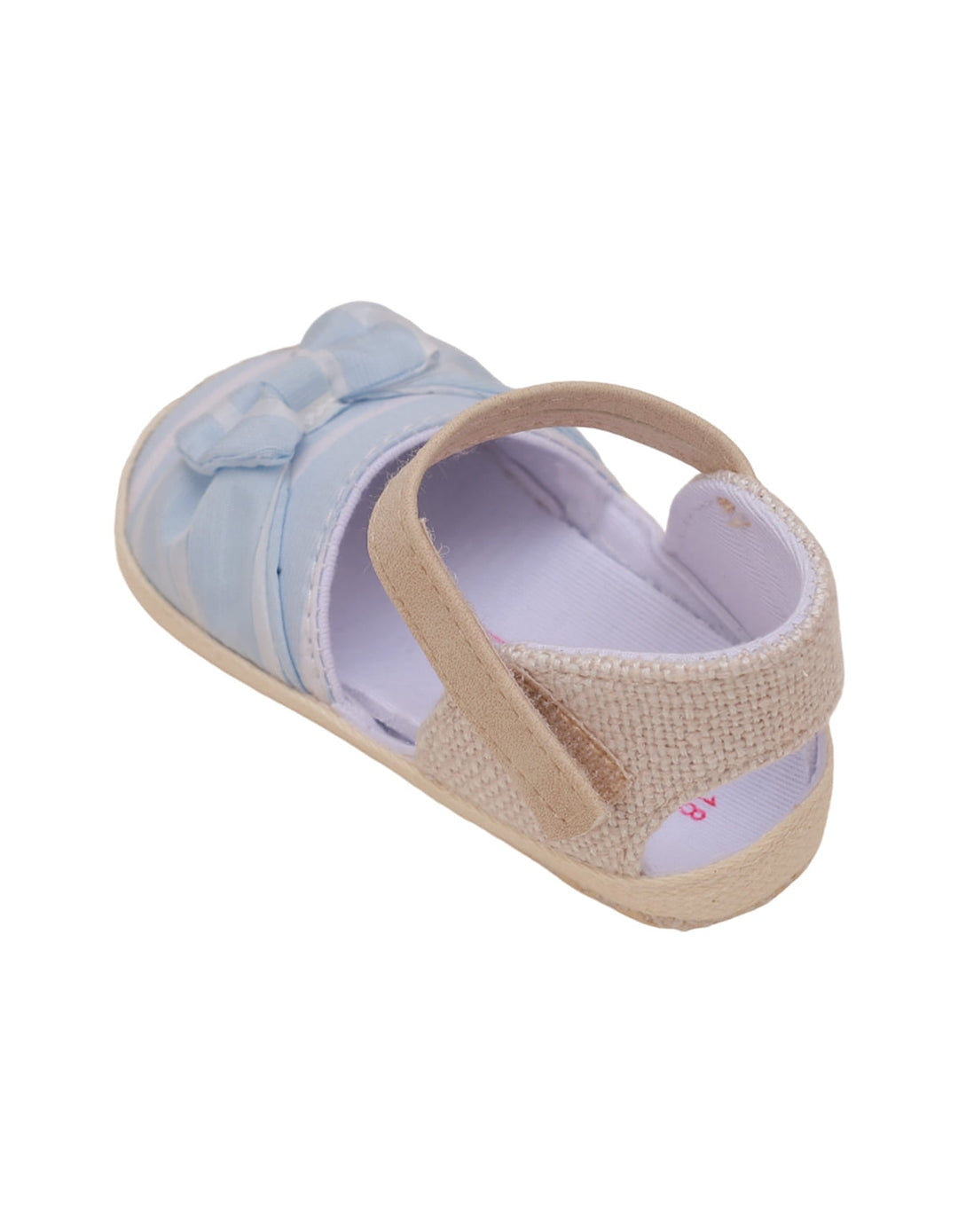 Booties Sky Blue with Bow for Girls