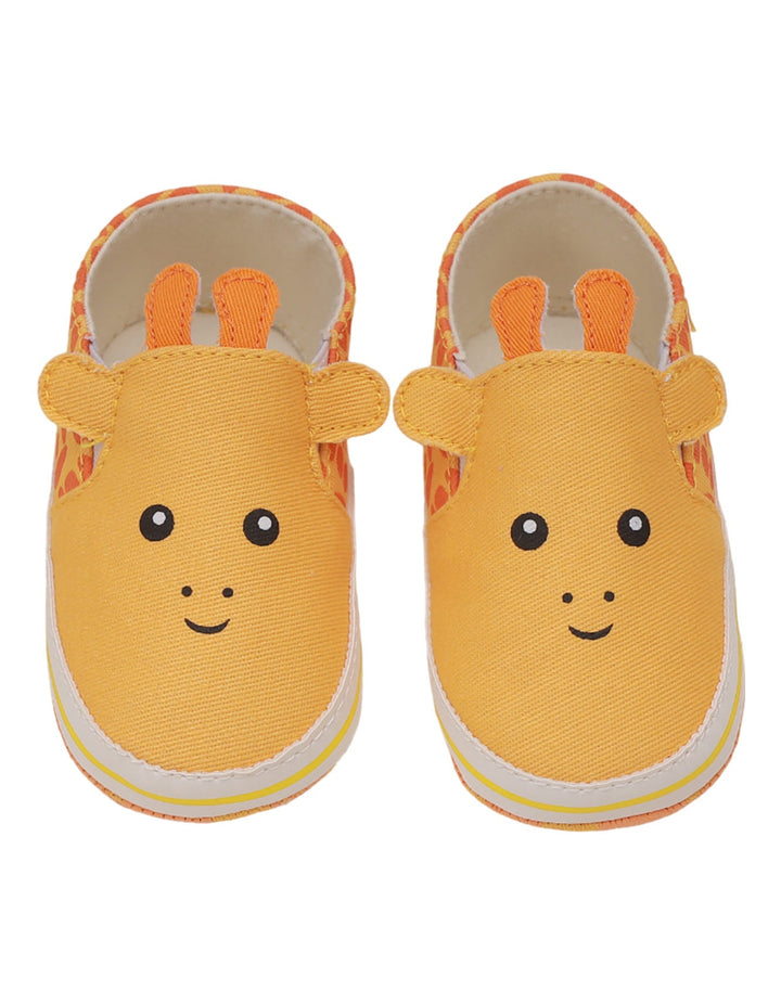 Booties Yellow - Giraffe Theme