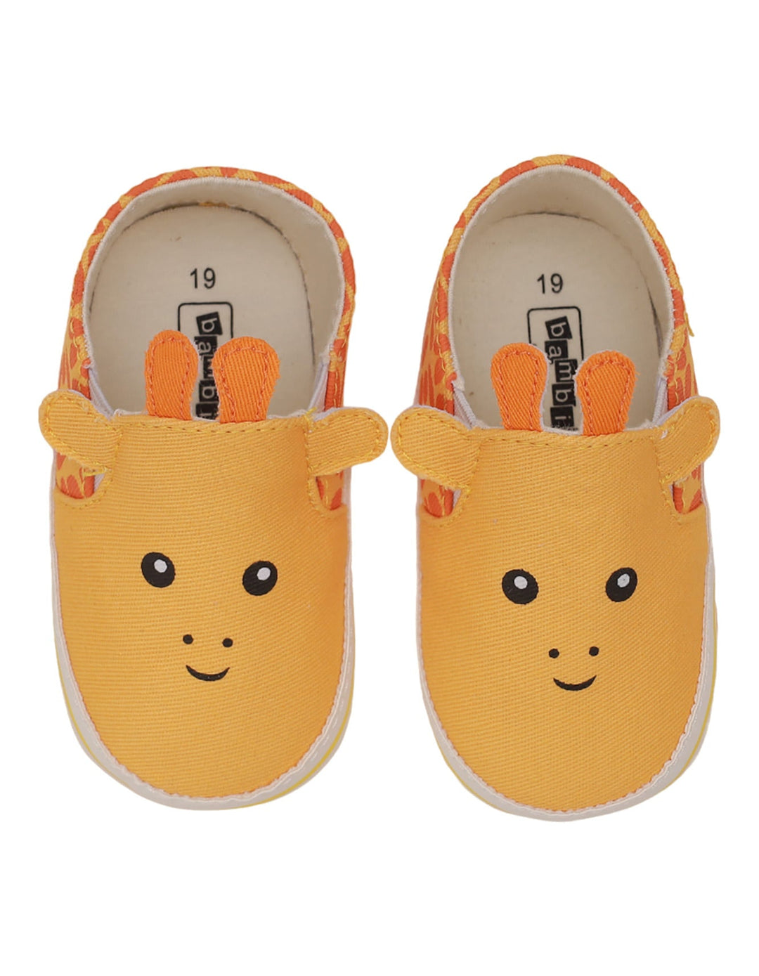 Booties Yellow - Giraffe Theme