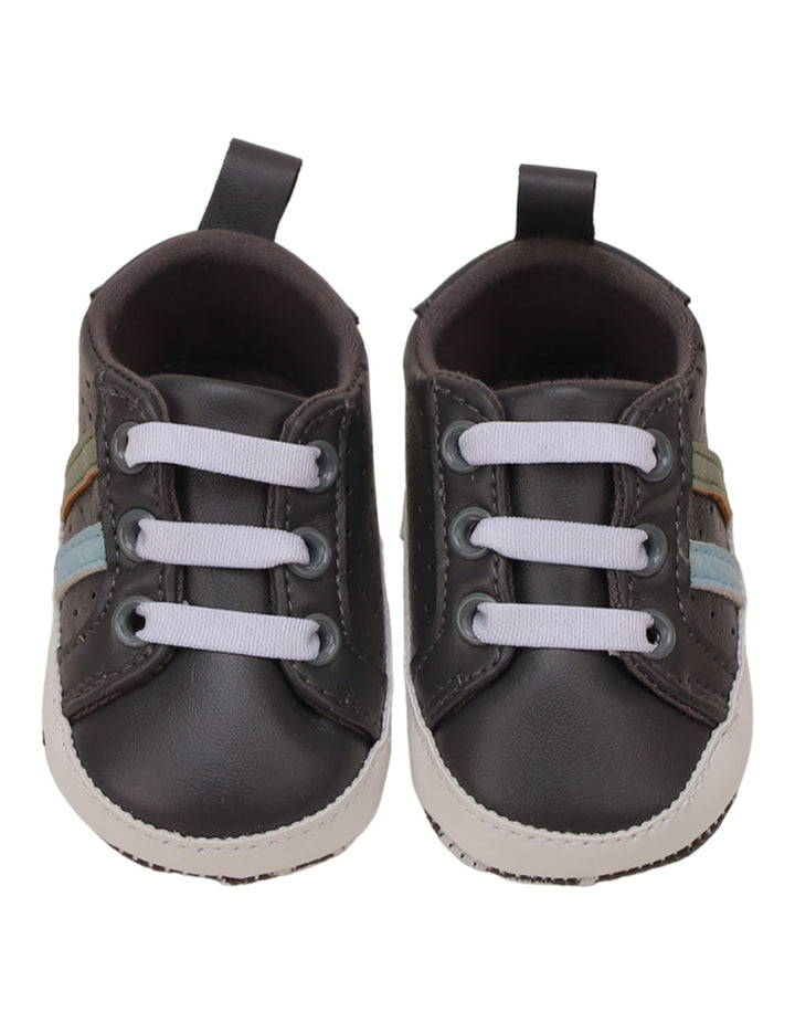 Booties Dark Gray for Boys