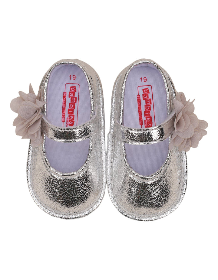 Booties Silver for Girls