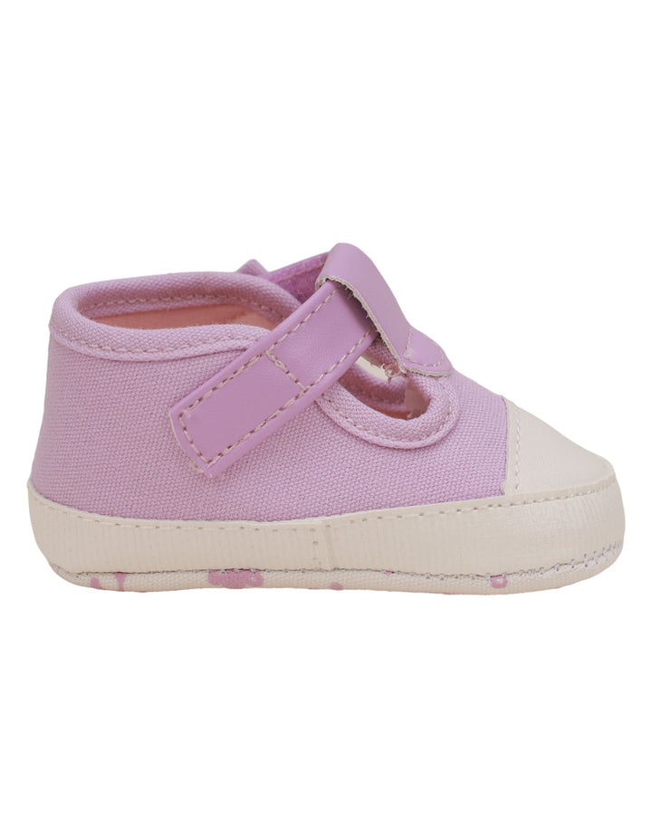 Booties Lilac with Bow Theme for Girls