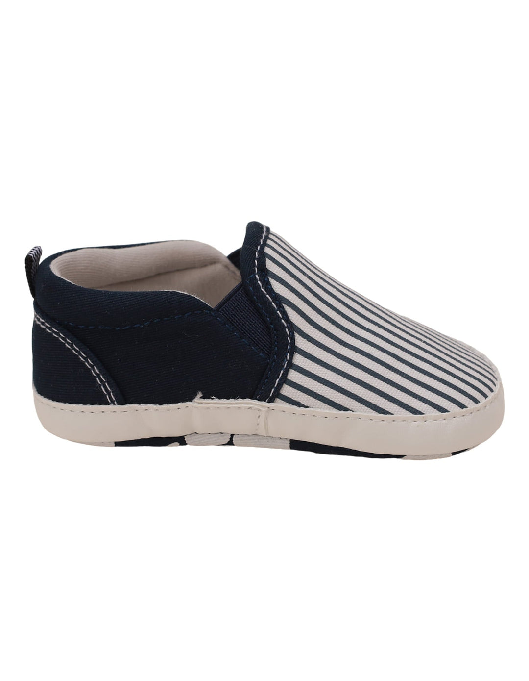 Booties Blue with Stripes for Boys