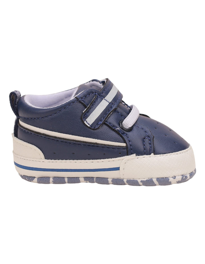 Booties Navy Blue & White for Boys