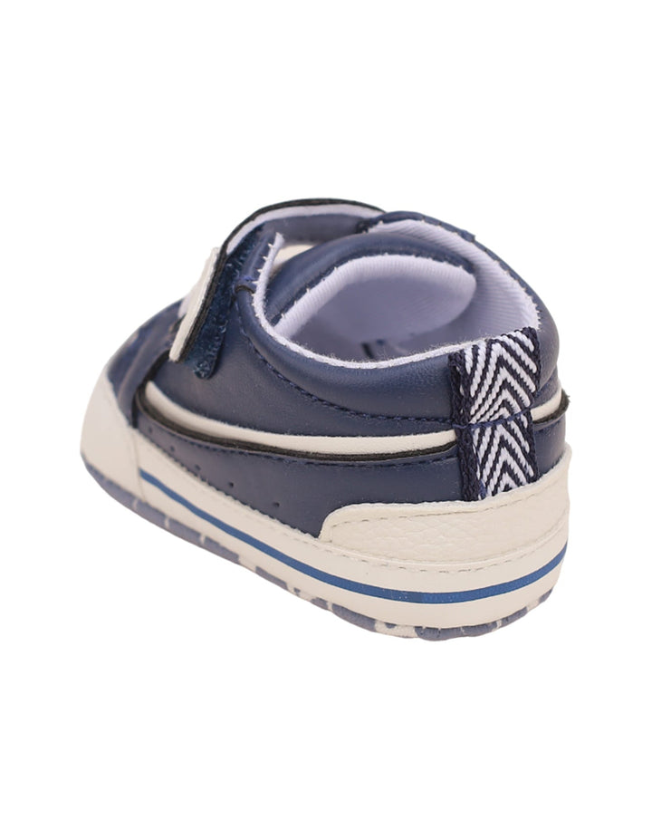 Booties Navy Blue & White for Boys