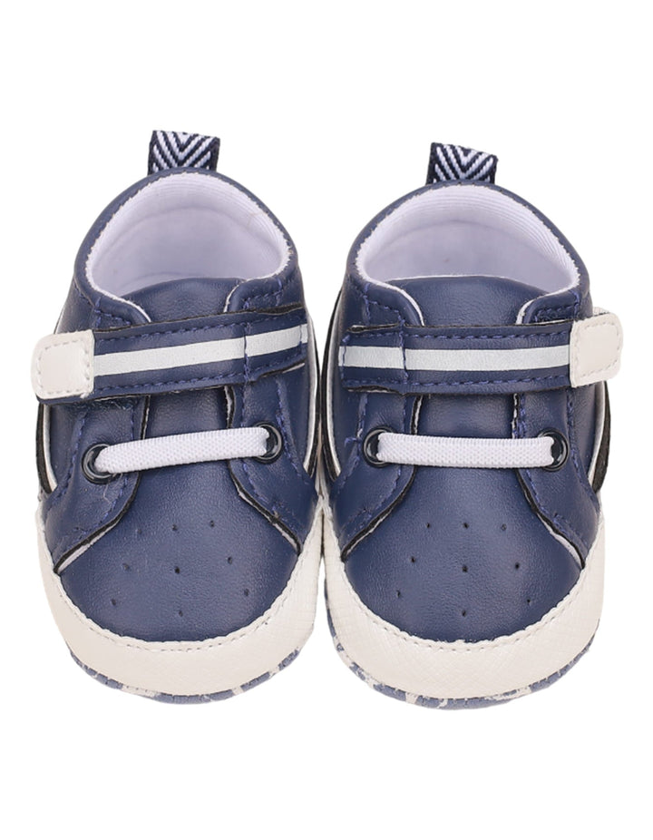 Booties Navy Blue & White for Boys