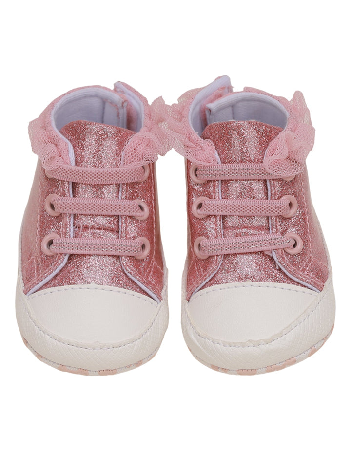 Booties Glittery Pink Theme for Girls