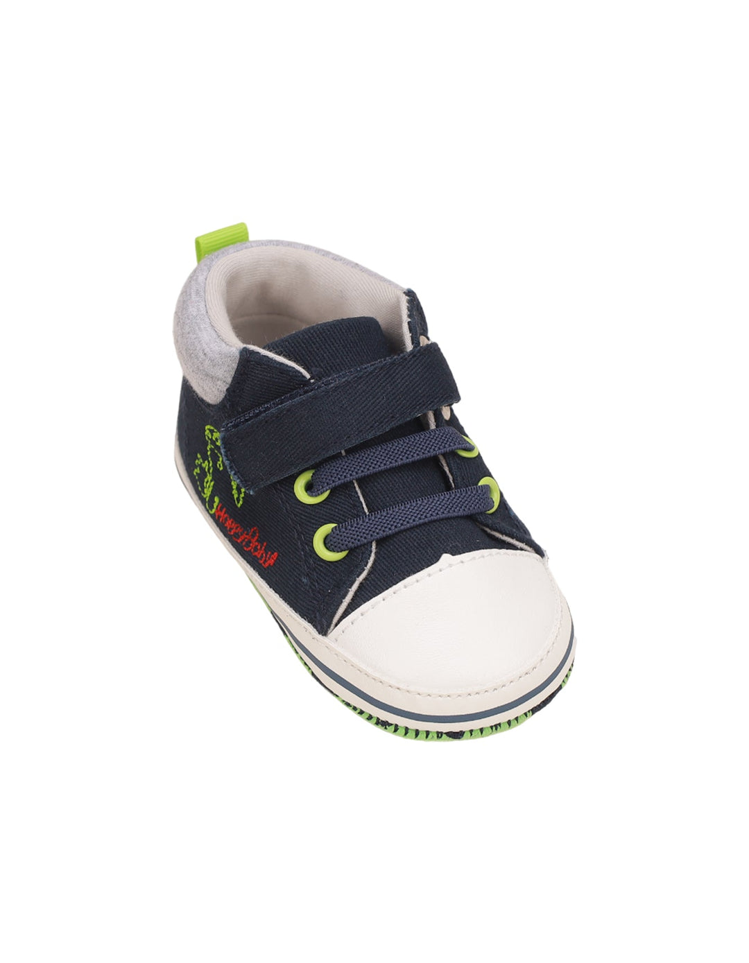 Booties Navy Blue with White Theme for Boys