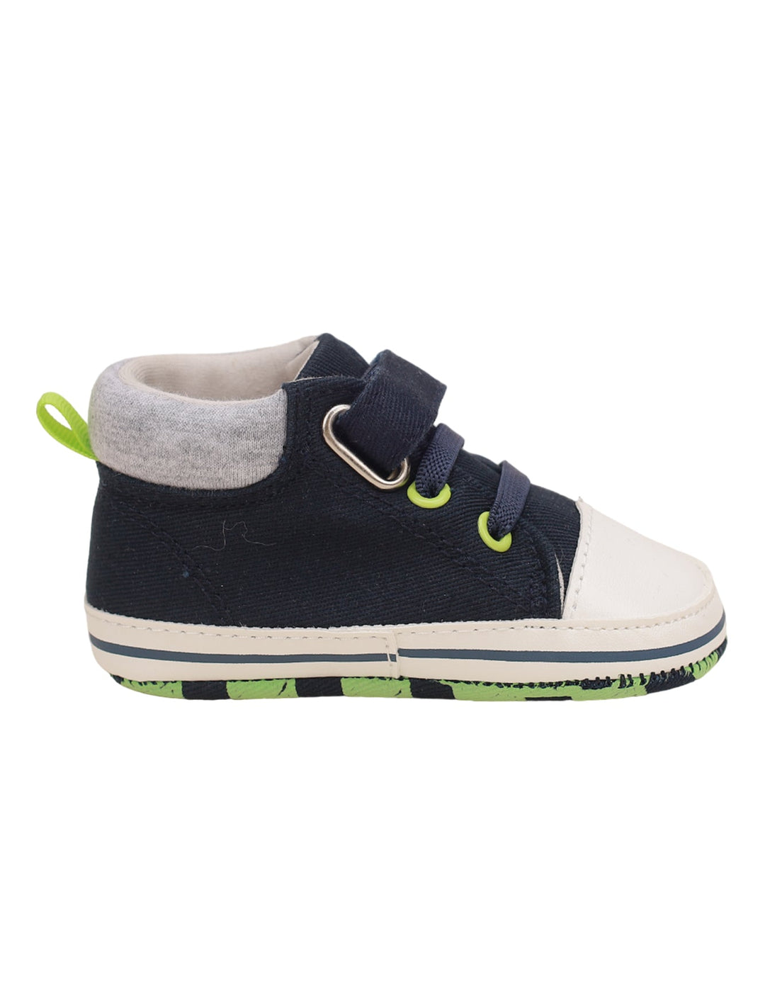 Booties Navy Blue with White Theme for Boys