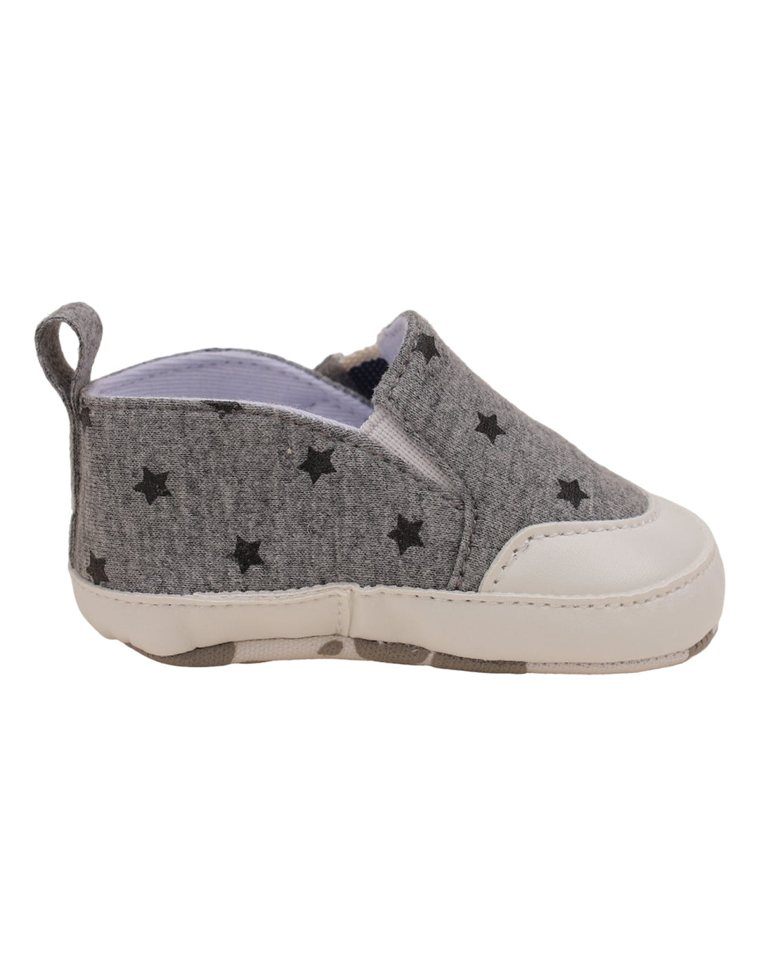 Booties Gray with Star Theme for Boys