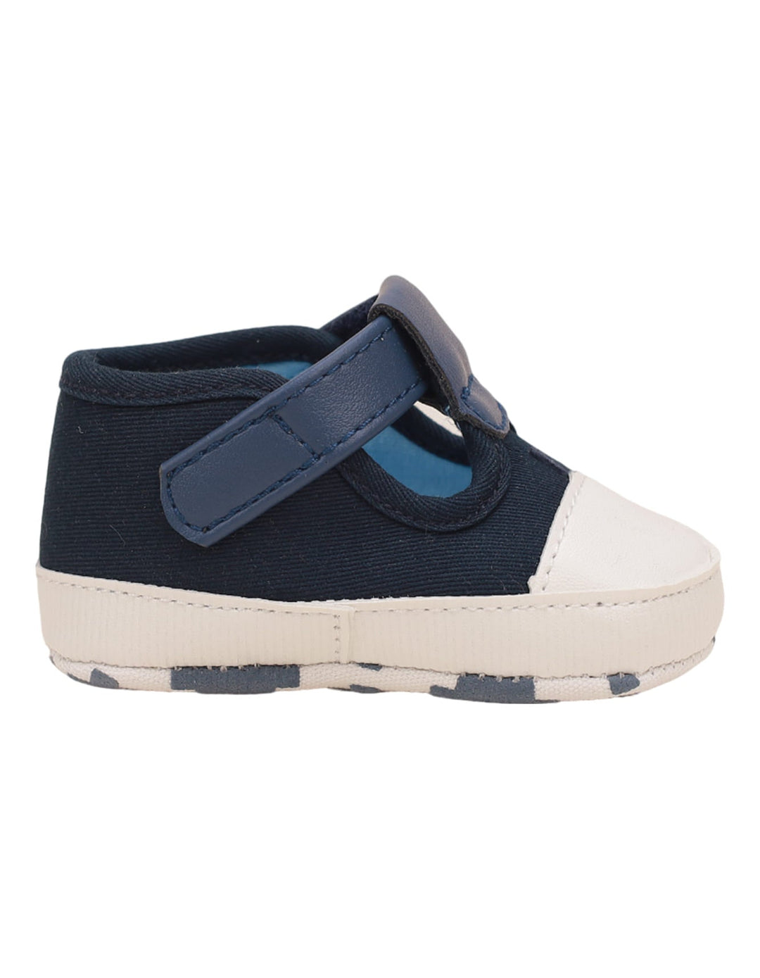 Booties Navy Blue & White for Boys