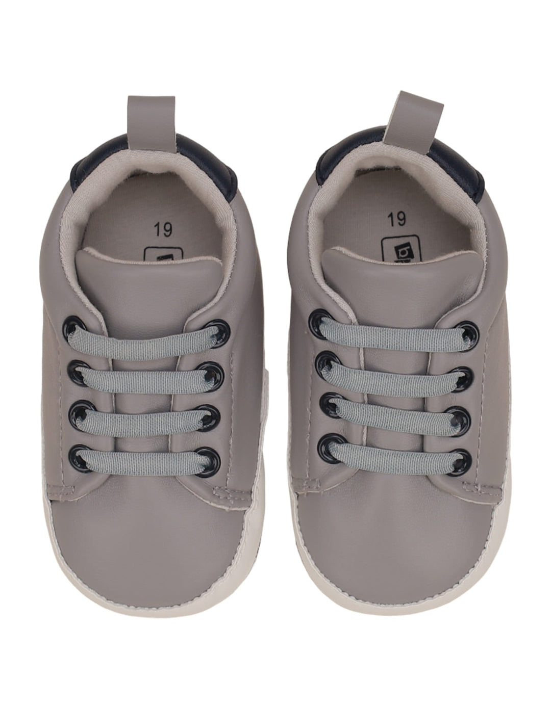 Booties Gray with Laces for Boys