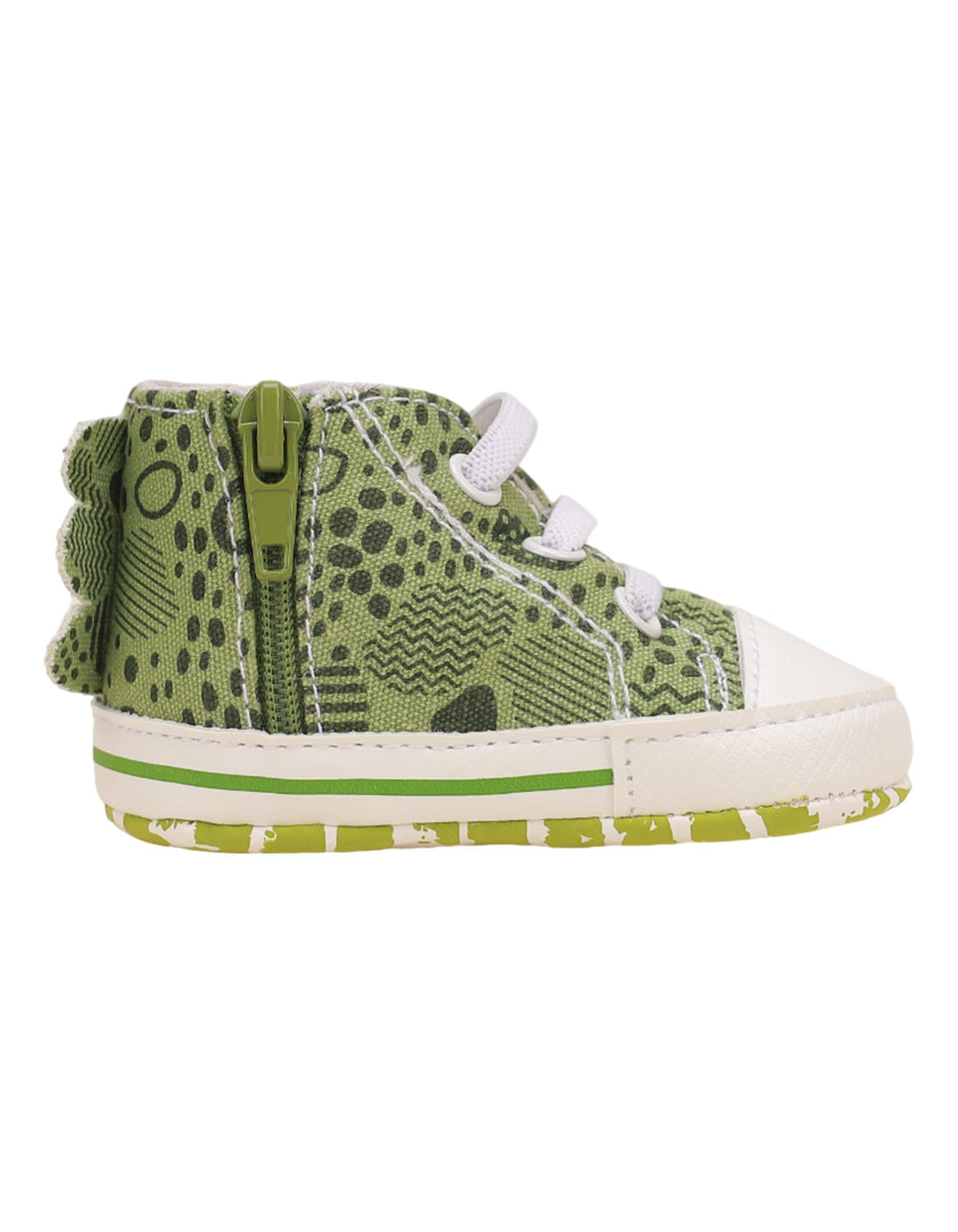 Booties Green & White for Boys