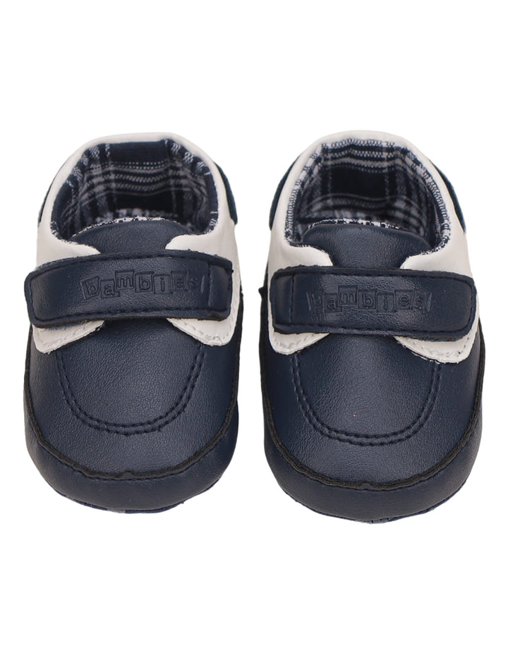 Booties Blue with White Theme for Boys