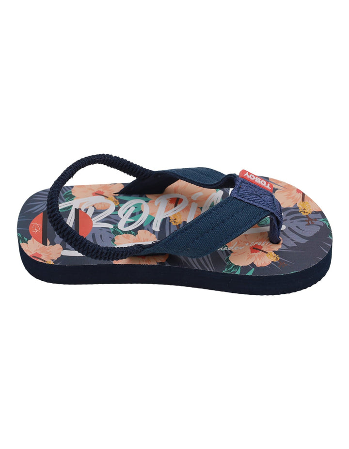 Slippers Navy Blue for Boys - Tropical