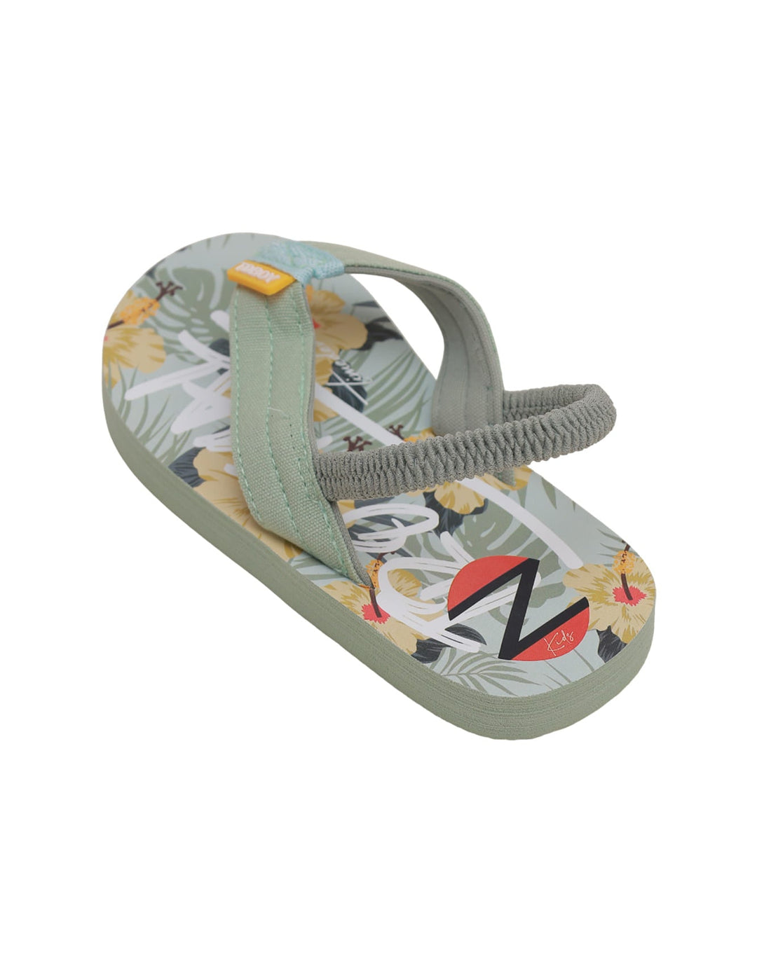 Slippers Grren for Boys - Tropical