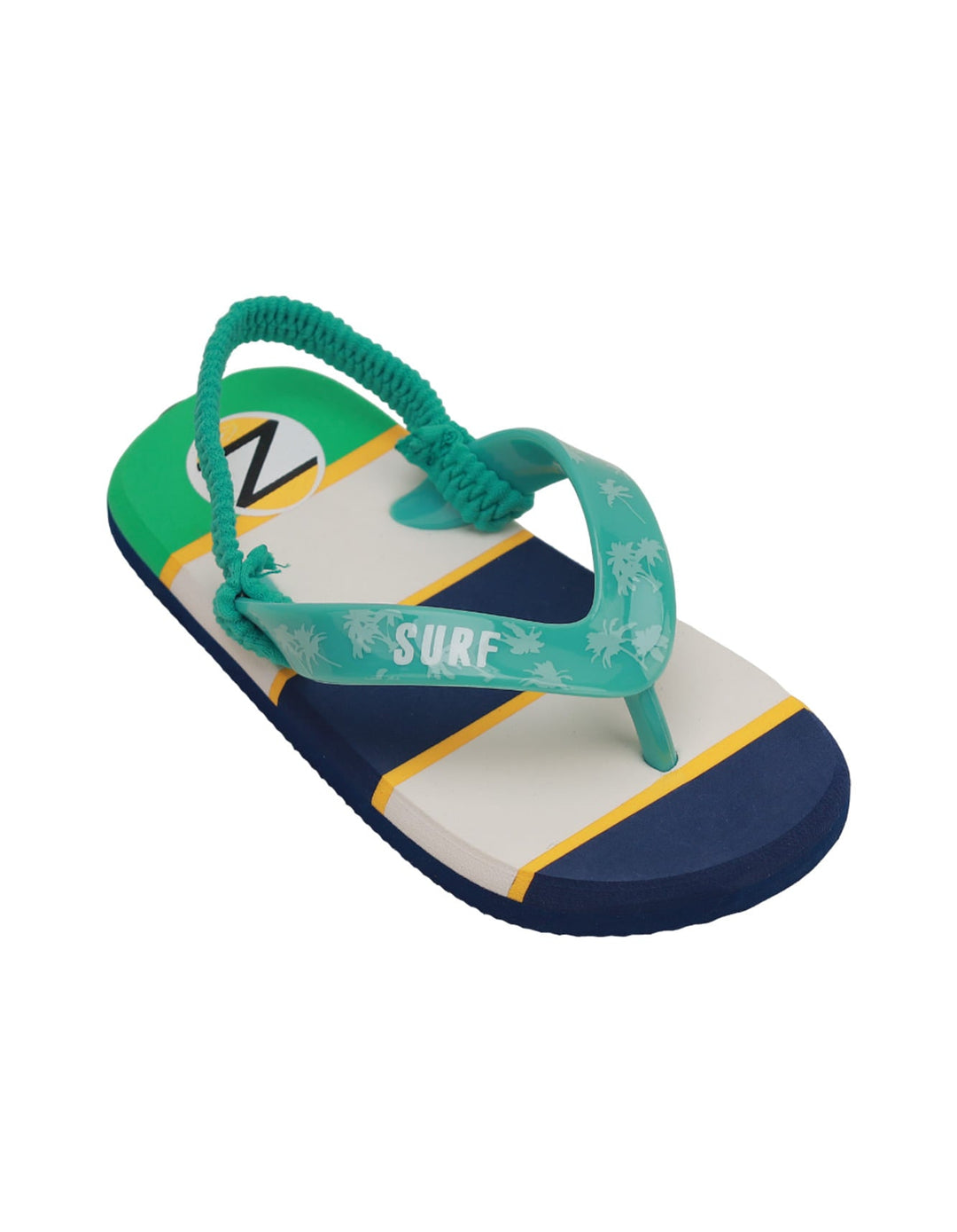 Slippers Green & Blue for Boys - Surf