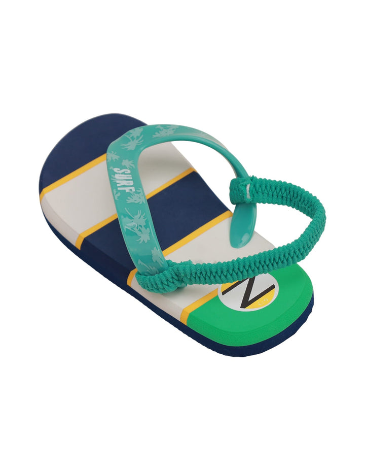 Slippers Green & Blue for Boys - Surf