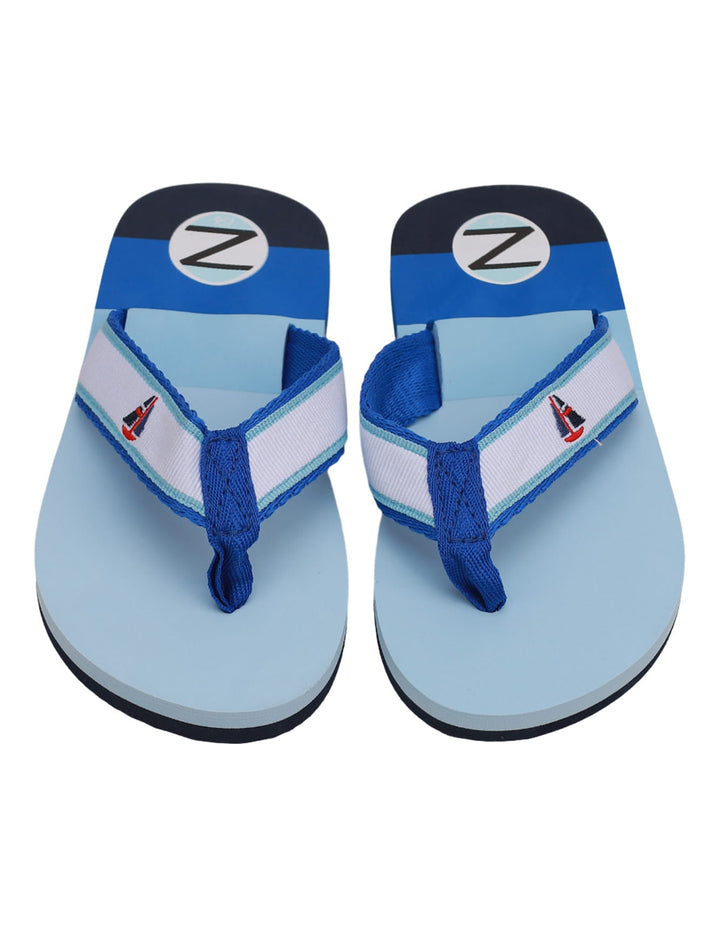 Slippers Blue & White for Boys - Boat