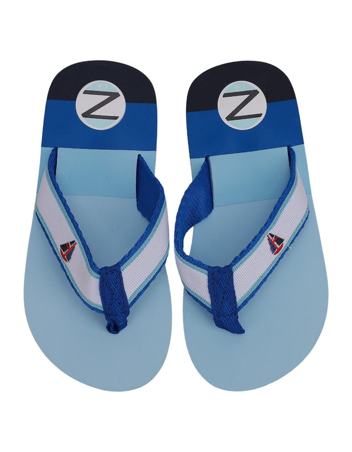 Slippers Blue & White for Boys - Boat