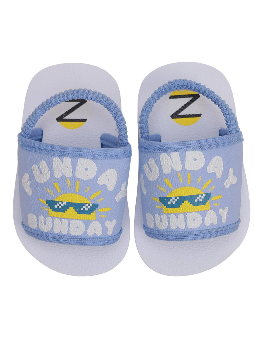 Slippers Blue for Boys - Sunday Funday