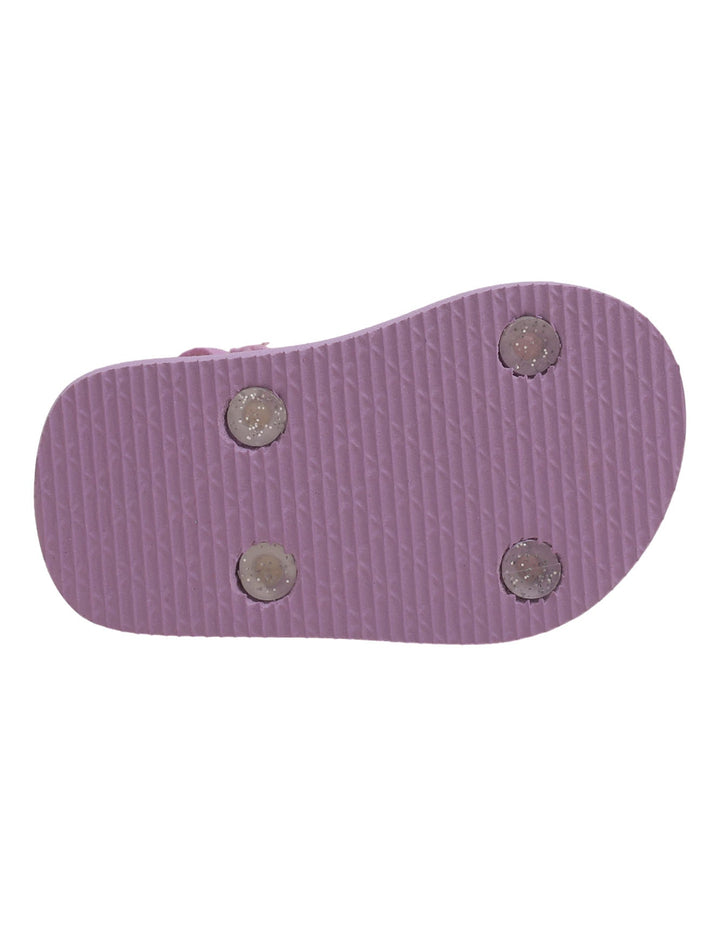 Slippers Purple for Girls - Hearts