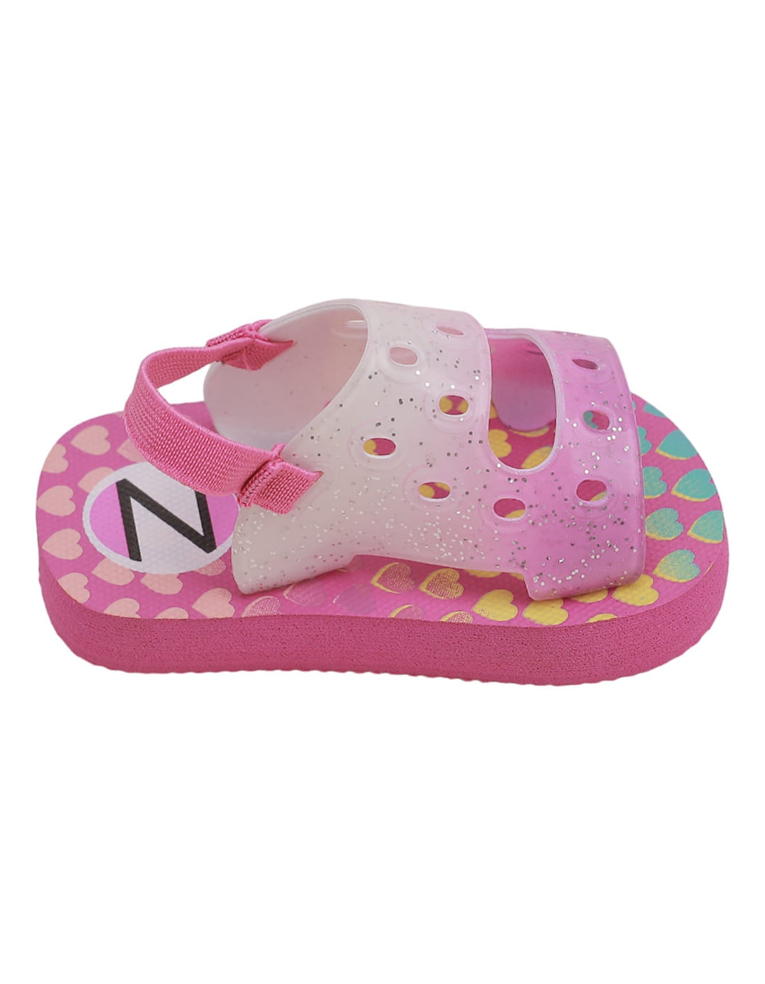 Slippers Pink for Girls - Hearts