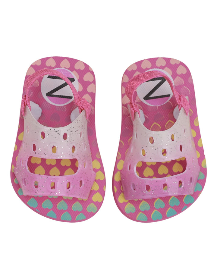 Slippers Pink for Girls - Hearts