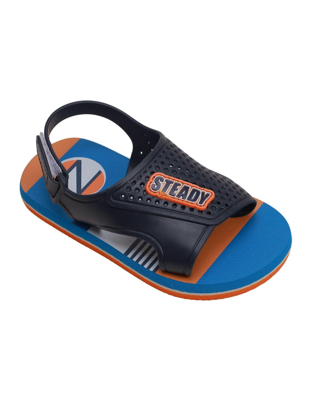 Sandal Blue & Black for Boys - Steady